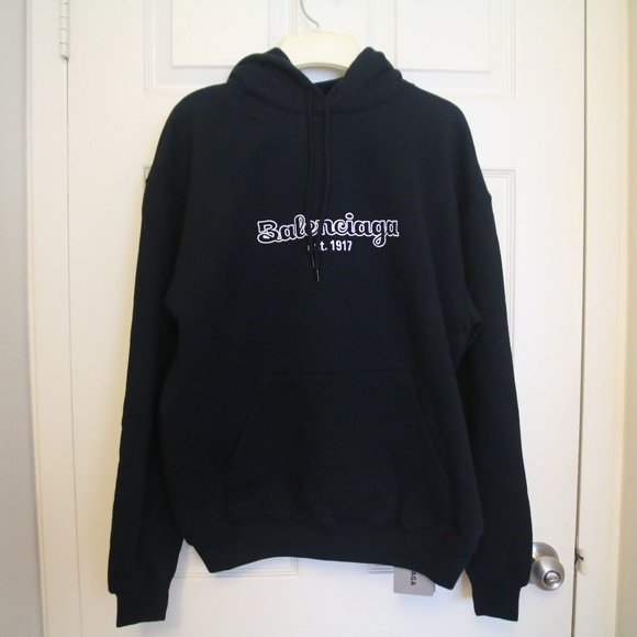 balenciaga est 1917 hoodie